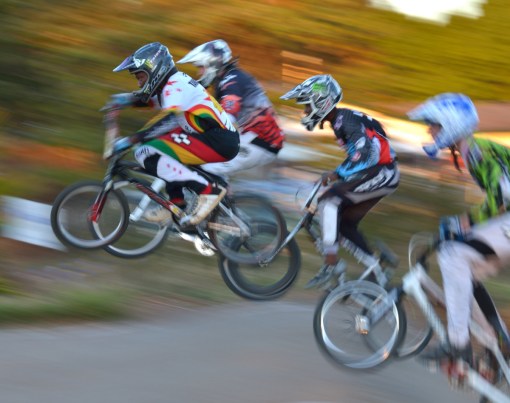 The seniors get airborne. Quite a lot higher than I was expecting!