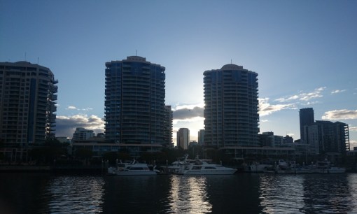 Brisbane from the river - there's real money here!