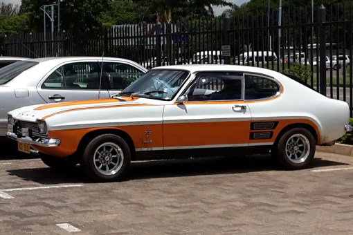 A Ford Capri still looking good after some 40 years!