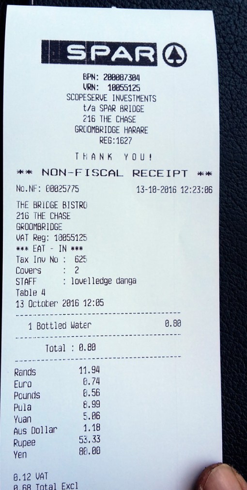 Any currency will do (almost)